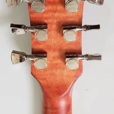 Schellinger Custom Guitars  GTO Judge Themed Guitar 2021 Carousel Red image 10