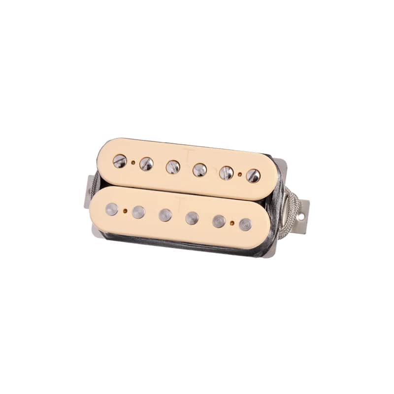 Gibson 1968 T-Top Reissue Humbucker Pickup Double Vintage White image 1