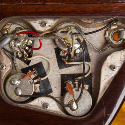 Gibson  Firebird III Solid Body Electric Guitar (1964), ser. #190235, original black hard shell case. image 12