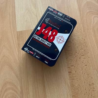 Radial J48 Active Direct Box 2010s - Blue image 2