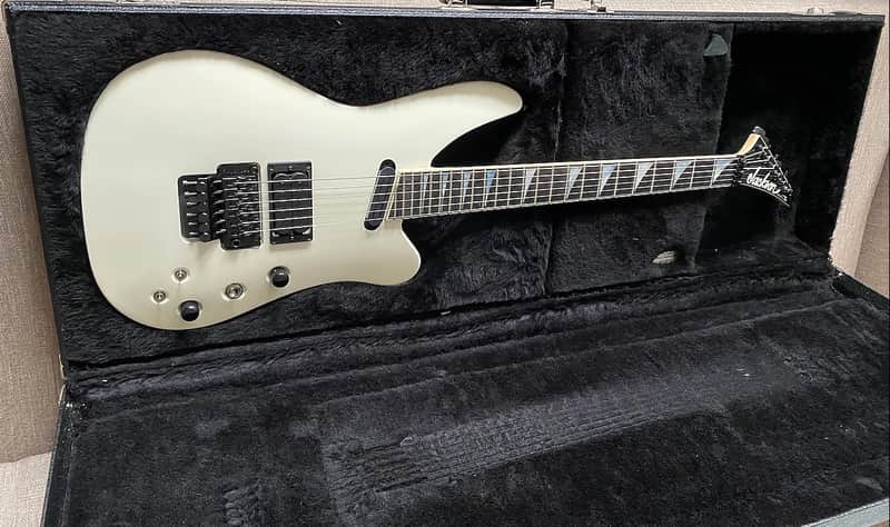 Jackson Jackson PC Archtop 2014 White Custom Shop 2014 - White image 1