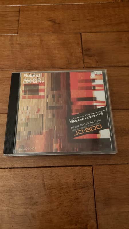 Roland SL Jd80-01 Standard Drums And Percussion Rom Card image 1