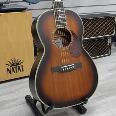 PRS SE P20E Parlor Acoustic Tobacco Sunburst w/ Soft Case image 2