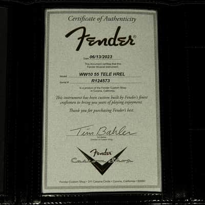 Fender Custom Shop Wildwood 10 1955 Telecaster - Heavy Relic image 8