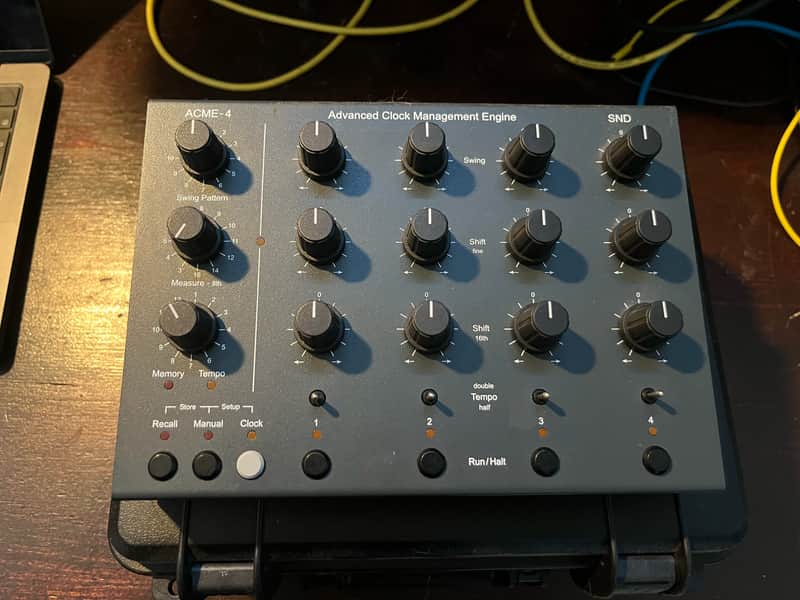 ACME Snd Multiclock jitter free - pattern swing midi/din/cvnd image 1