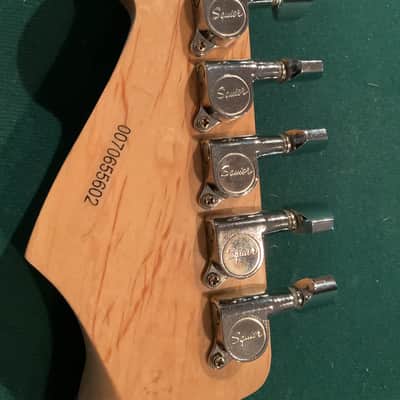 Fender Squire  Stratocaster  with new gigbag and strap image 14