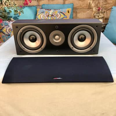 Polk Audio Monitor CS1 Series II Center Polk Audio Monitor CS1 Series II Center Channel Speaker Black. Tested. Excellent image 4