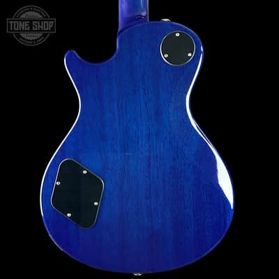 PRS S2 Wood Library McCarty 594 Singlecut Quilt Makena Blue w/bag S2083285 image 4