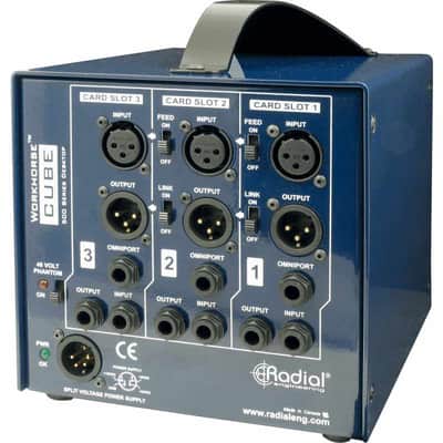 Radial Engineering CUBE Boîtier format 500 3 emplacements image 5