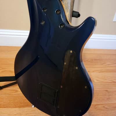 Curbow IEP CT 1998 Blueburst Petite 5-String Left-Handed Bass image 7
