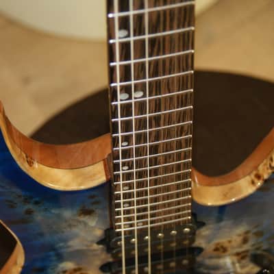 Ibanez S1070PBZ-CBB 2016 Cerulean Blue Burst prototype image 6