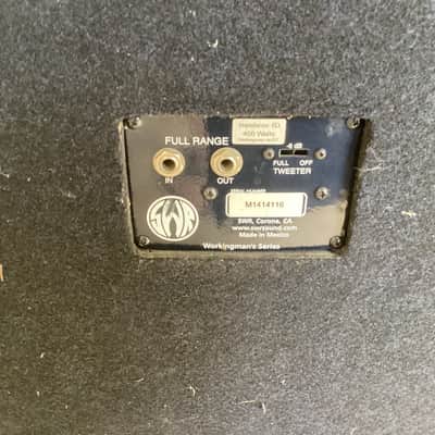 SWR Workingman's 4x10 Bass Cabinet - Black image 2