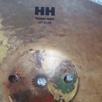 Sabian 13" HH BRILLIANT Fusion Hat BOTTOM CYMBAL Beautiful Hand Hammered SWEEEEET ! image 3