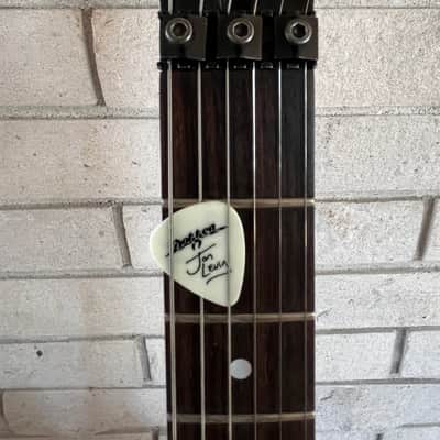 Kramer Baretta II 1988 - Red (Jon Levins signed guitar - DOKKEN) image 7