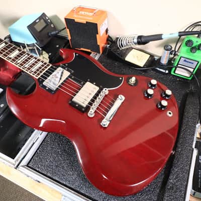1990 Gibson SG Standard Mahogany Cherry 62 Reissue image 24
