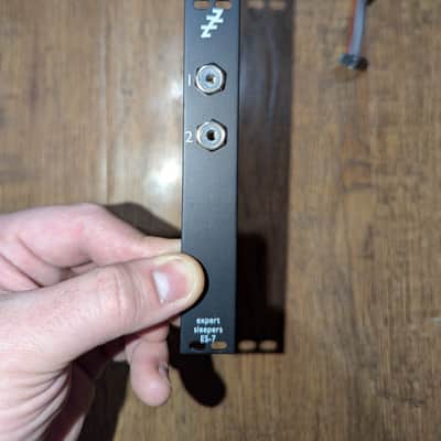 Expert Sleepers ES-7 CV / Input Expander Eurorack Synth Module 2017 - 2020 - Black image 1