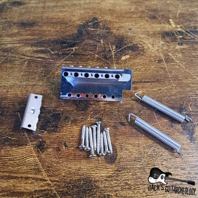 Economy Tremolo System w/ Springs & Screws *USED* (2000s - Nickel) image 2