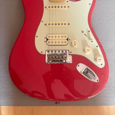 Fender American Special Stratocaster HSS 2017 Fiesta Red w/HSC image 3