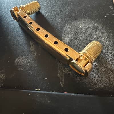 Unknown gold stop tail piece 2000’s - gold image 2