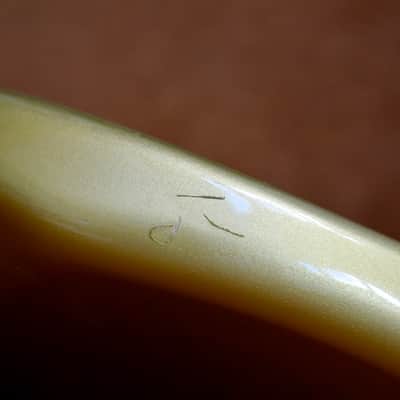 1994 Fender Japan Jazzmaster (JM66-RC) – Shoreline Gold, MIJ, Limited, Offset, FujiGen image 12