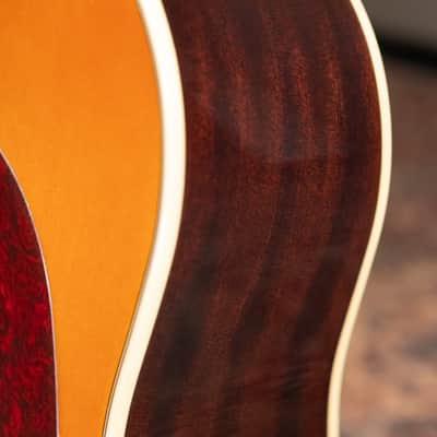 Epiphone J-45 Studio Acoustic/Electric Guitar - Natural with Gig Bag image 11