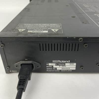 Roland E-660 Digital Stereo Parametric Mastering EQ image 11