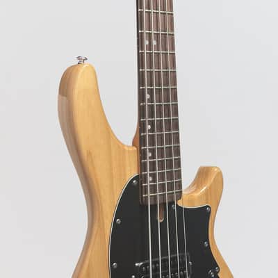 Schecter CV-5 5-String Electric Bass Guitar - Gloss Natural image 6