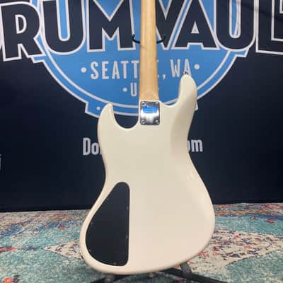 Tom Hamilton's Aerosmith, SIGNED Sadowsky NYC Pearl White Fretless 4-String Bass PLUS Tour Artifacts. (TH12) image 16
