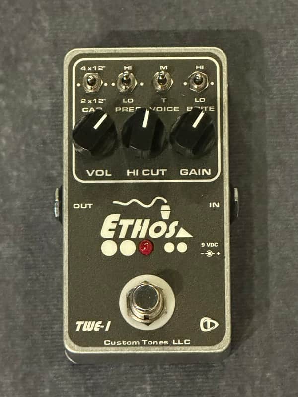 ギター CUSTOM TONES LLC / ETHOS TWE-1 Ethos TWE-1 Overdrive - YouTube
