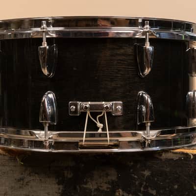 Yamaha 6.5x13 Musashi Oak Transparent Black Snare Drum image 7