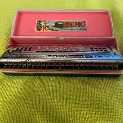 M. Hohner The Echo Harp CG Pre WW2 Harmonica image 7