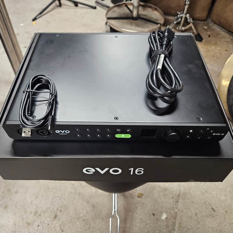 AUDIENT EVO 16 USB Audio Interface w/ 8 Mic Preamps (QTY: 1) - VERY NICE image 1