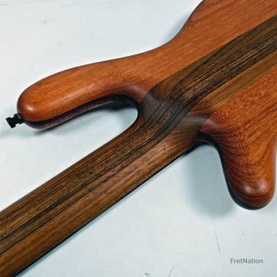 Warwick Masterbuilt P-Nut Signature III 5-string Blackwood Burl - 11.20lbs D 164317-26 image 22