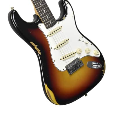 Fender Custom Shop Strat Pro 2025 Relic in 3-Color Sunburst image 5