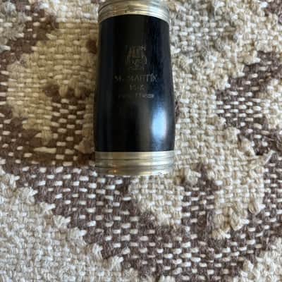 M Martin 14-K Bb Soprano Clarinet (Paris, France) SN 986 (wood)(intermediate) image 3