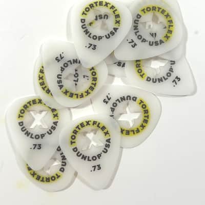 Dunlop Guitar Picks Tortex Flex X Standard 12 Pack .73mm Medium (428XP.73)