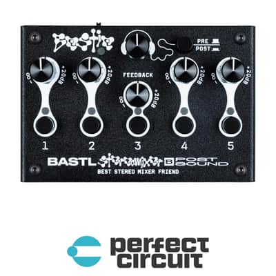 BASTL Instruments BESTIE 5-Channel Stereo Mixer w/ Distortion + Feedback