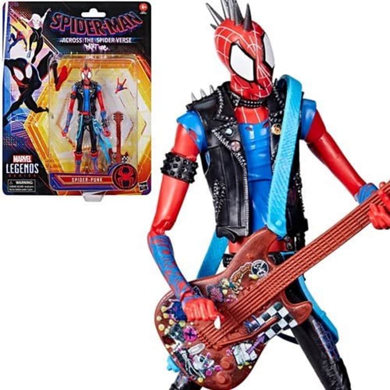 SPIDER PUNK Spider-Man Spider-Verse Marvel Legends Action Figure image 1