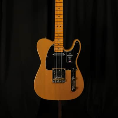 Fender American Professional II Telecaster with Maple Fretboard 2020 - Present - Butterscotch Blonde image 3