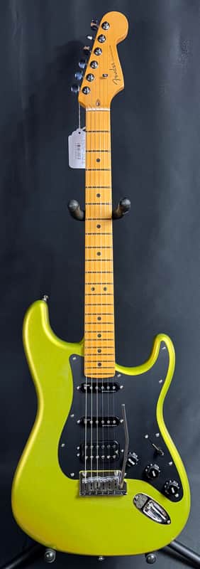 Fender American Ultra II Stratocaster HSS Electric Guitar Solar Flare Finish