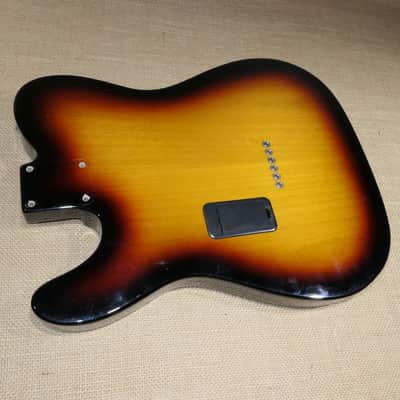 2011 Fender Telecaster Guitar Body Sunburst image 6