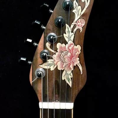 Blueberry Handmade Electric Guitar Hindu Motif with Seymour Duncan Pickups image 15