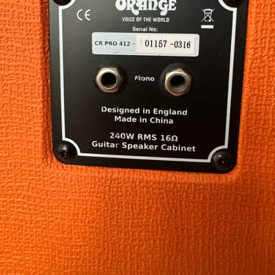 Orange CRPRO412 compact image 2