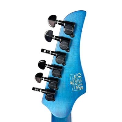 Schecter Banshee GT FR 2022 - Satin Trans Blue image 9