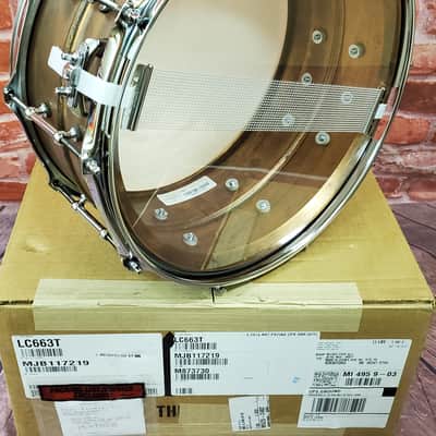 Ludwig Copper Phonic 6.5x14" Raw Patina Finish Copper Snare Drum Tube Lugs LC663T | NEW | Made in the USA | Authorized Dealer image 7