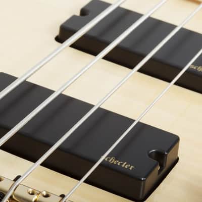 Schecter Omen Extreme-4 4-String Electric Bass - Natural Gloss image 4