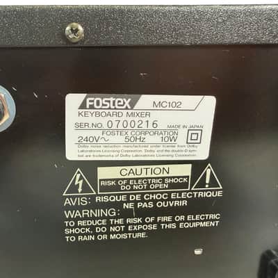 Fostex MC102 image 6