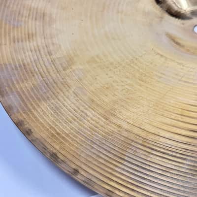VINTAGE ZILDJIAN 1970s A Zildjian & Cie Constantinople Hi-Hat Pair 14" Top 964g / Bottom 1336g image 10
