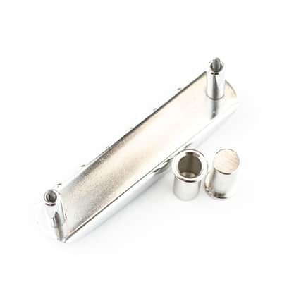 Fender Bridge Assembly for American Vintage Jaguar/Jazzmaster, Nickel image 3