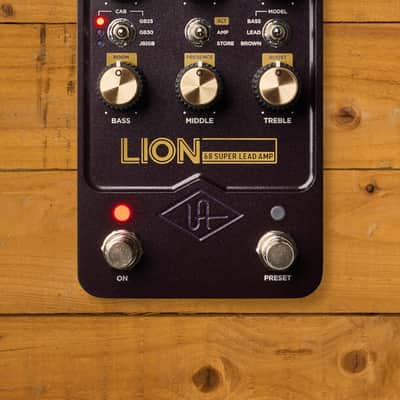Universal Audio Lion '68 Super Lead Amp Guitar Pedal image 1
